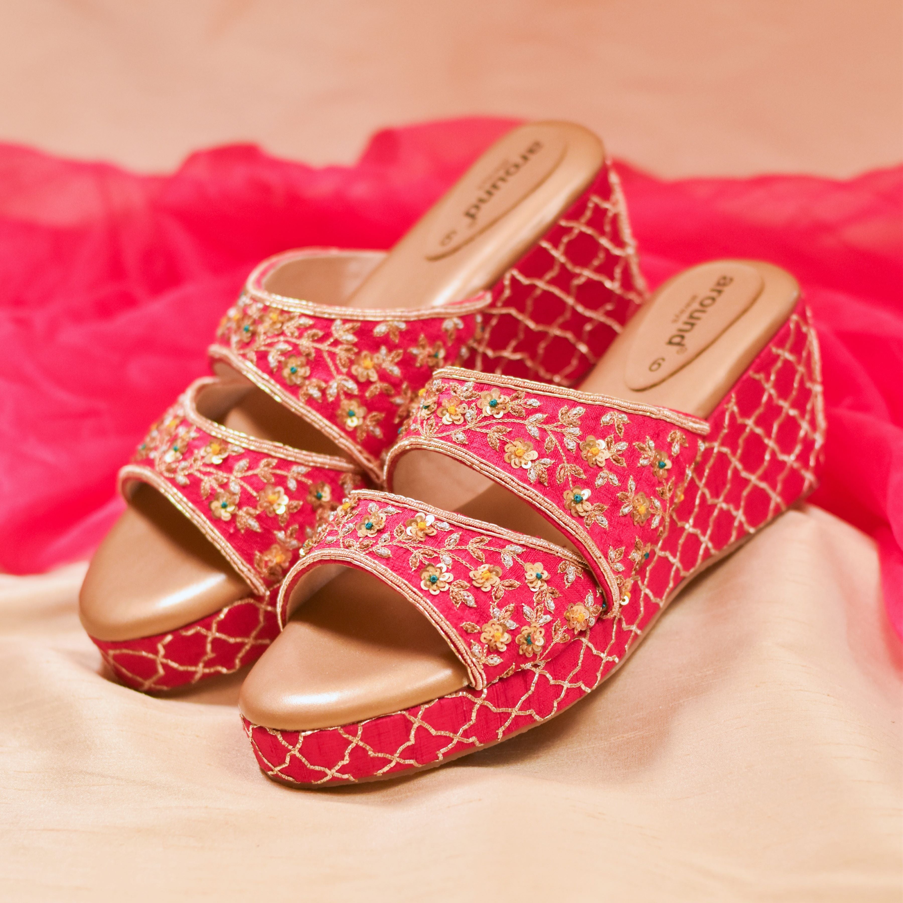 Dulhan Sandal Marriage Fancy Sandals For Wedding With Price Abha