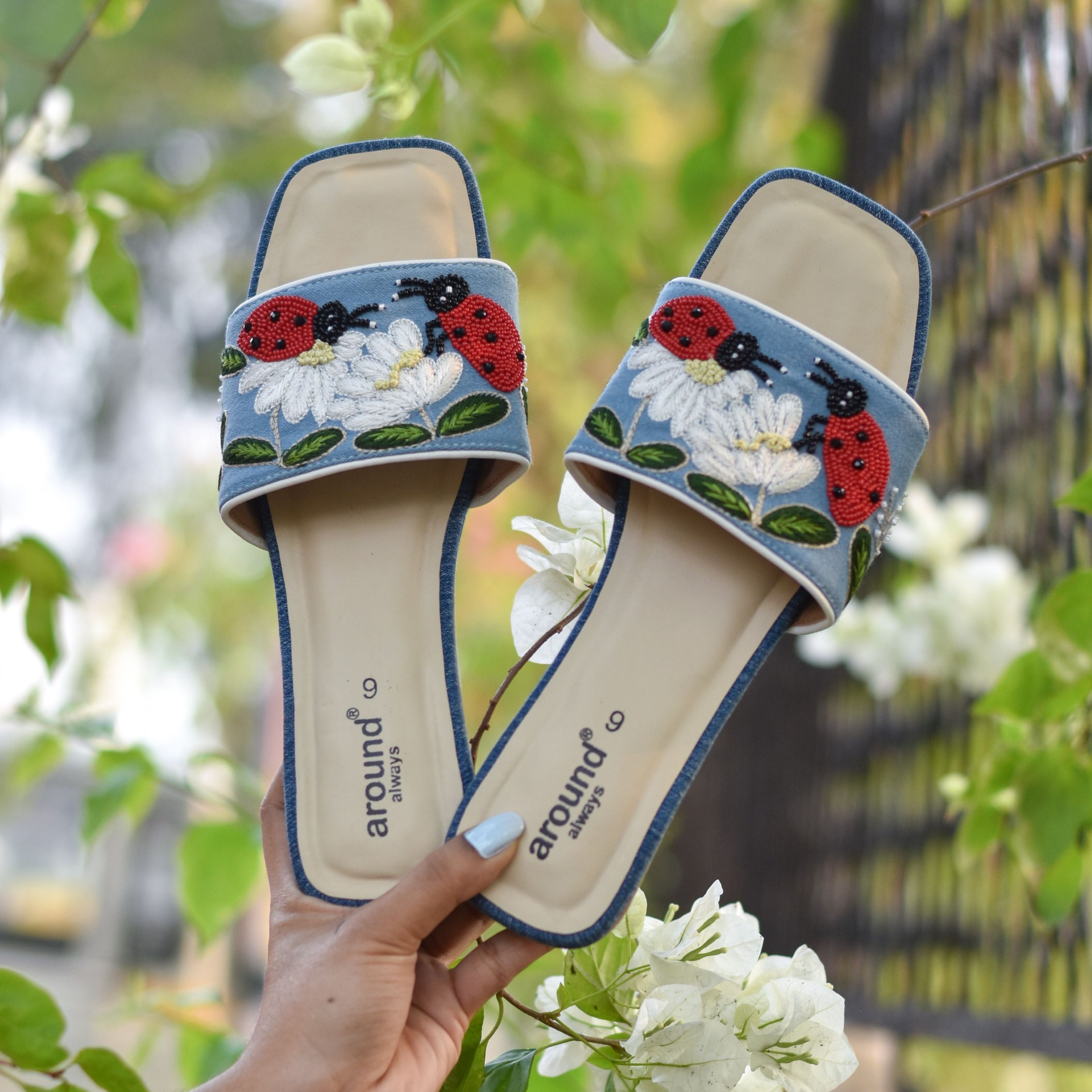 Wear Slippers Fancy Sliders For Women 2025 Summer New Women's Flat