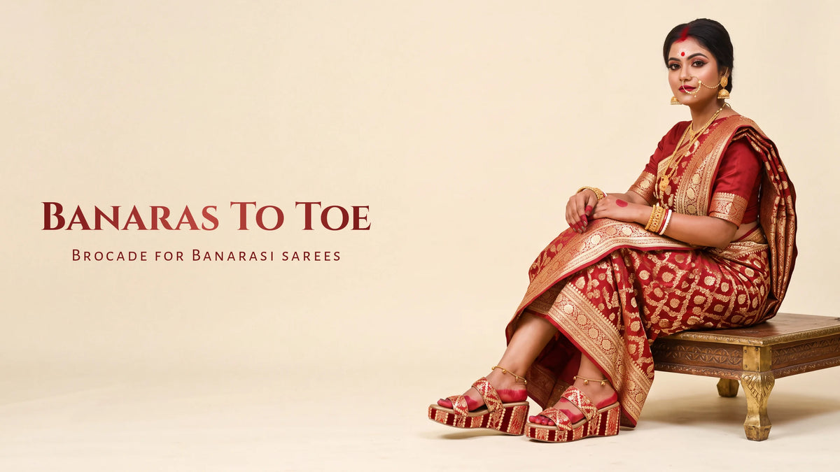 Red Indian Wedding Heels