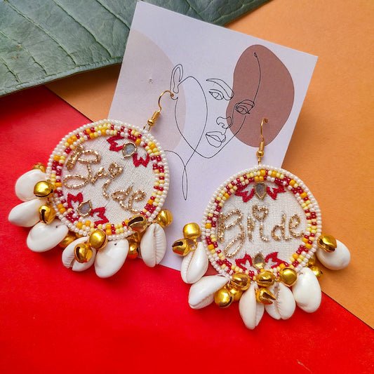 Mehndi Function Dulhaniya Earrings Customised Earrings For Bride