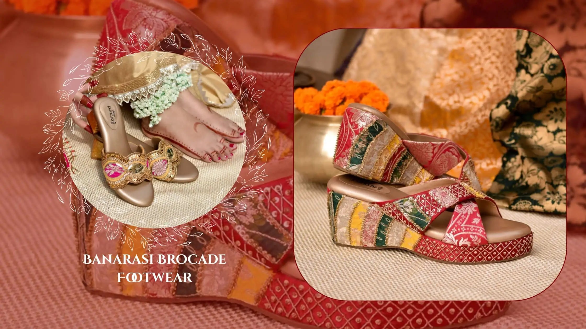 Banarasi Brocade Footwear What It Is and How to Style It