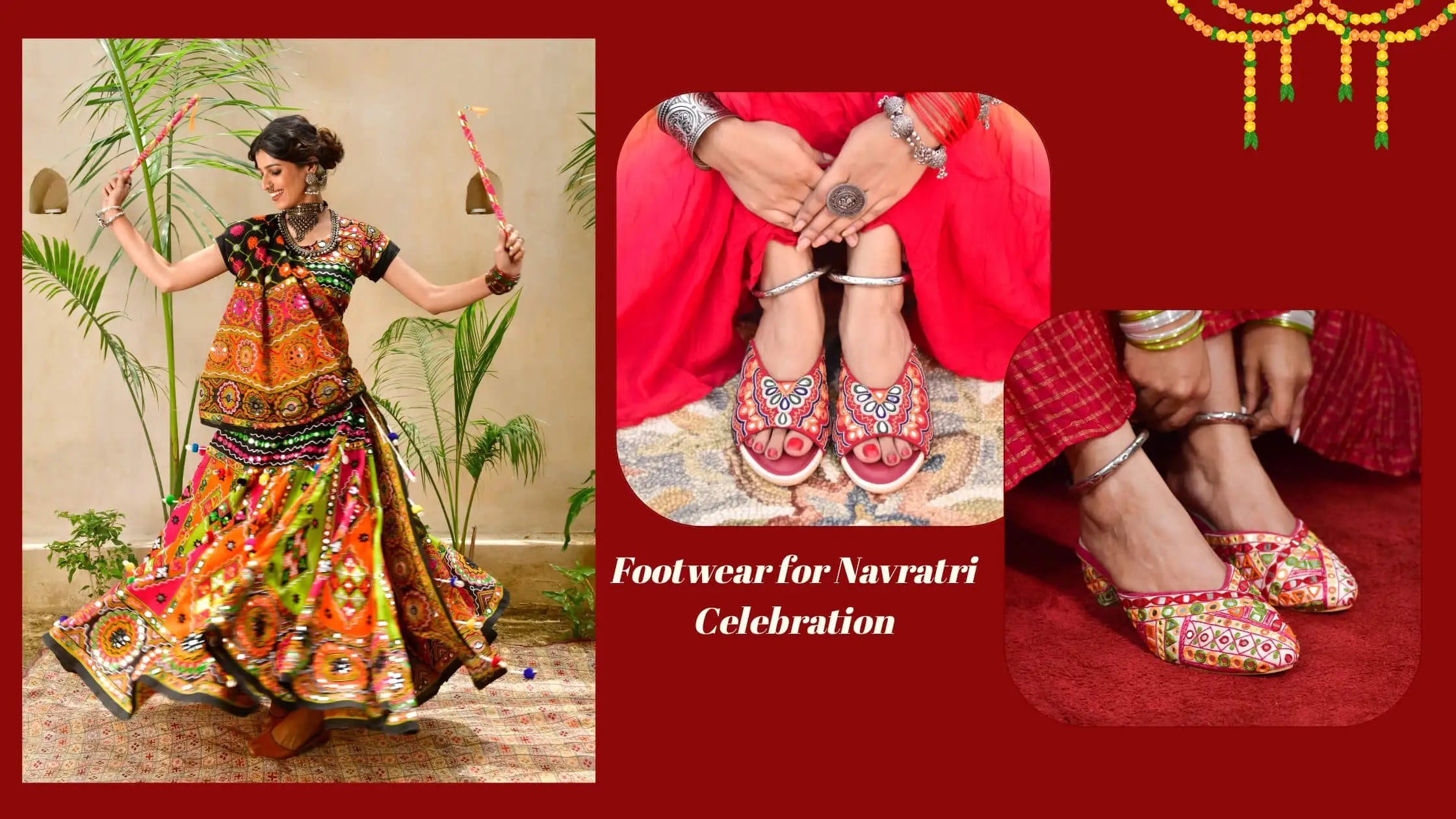 Best Navratri Footwear for Women Garba Shoes Guide