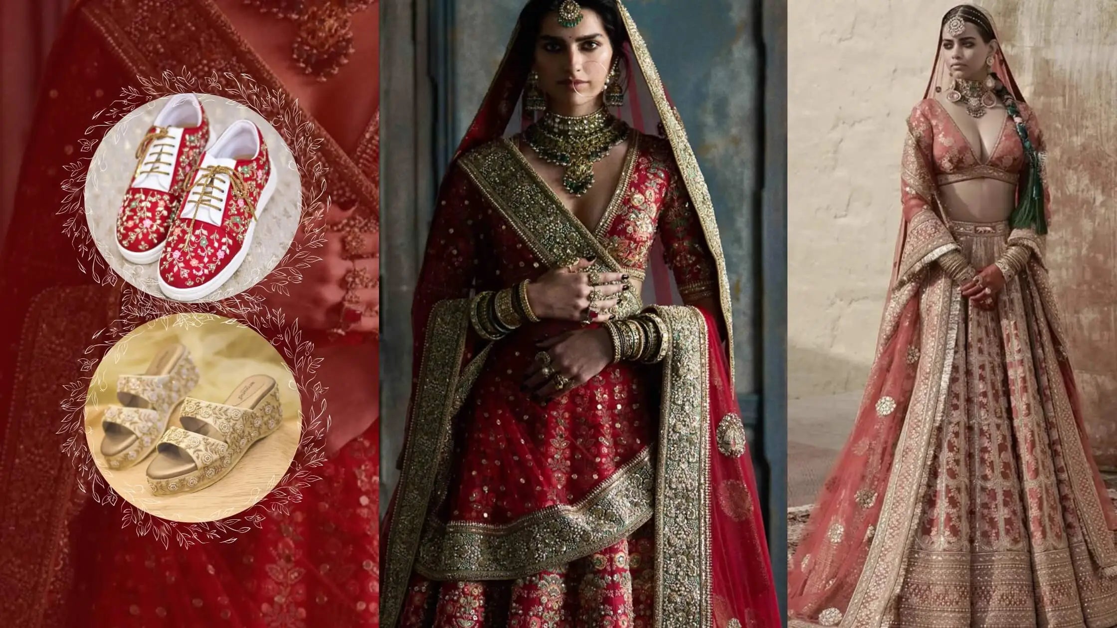 Best Shoes for Sabyasachi Lehengas