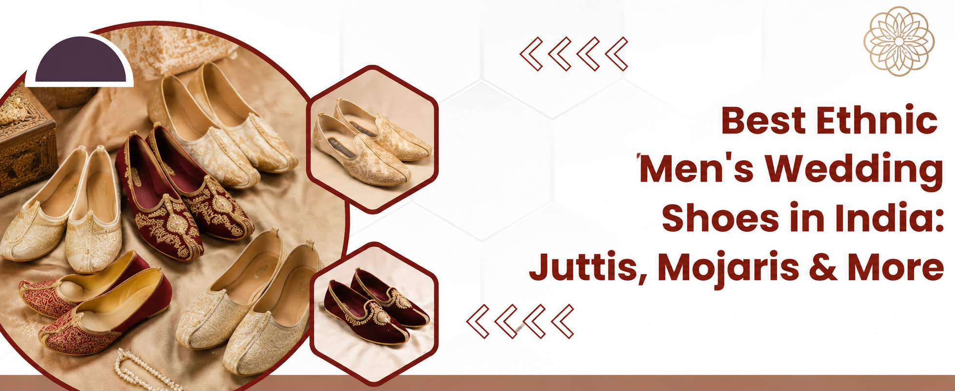 Best Ethnic Men's Wedding Shoes in India: Juttis, Mojaris & More