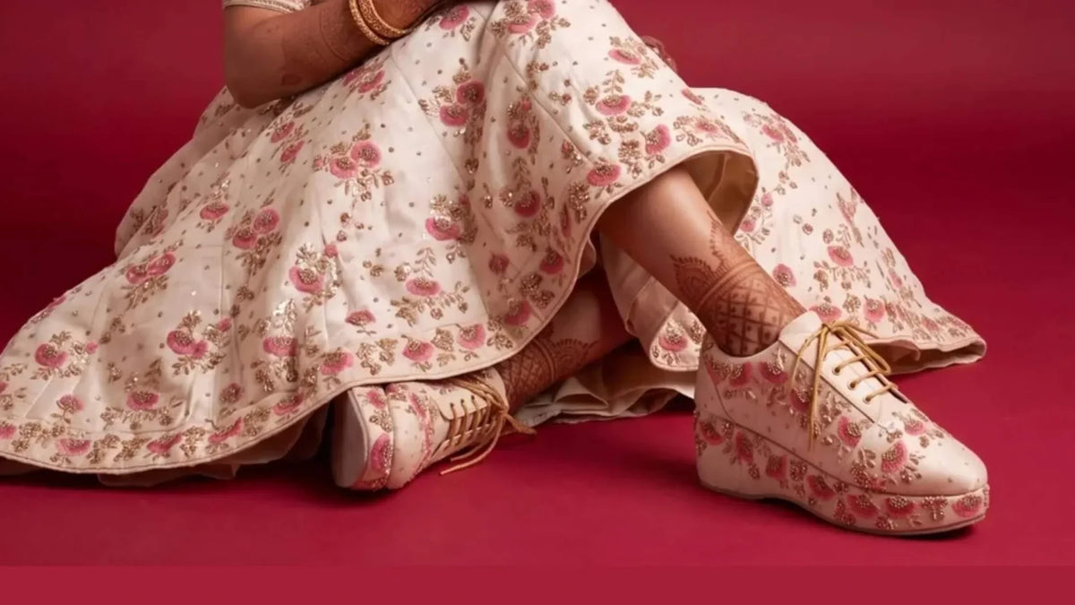 How to Stop a Lehenga Hem from Catching on Your Shoes
