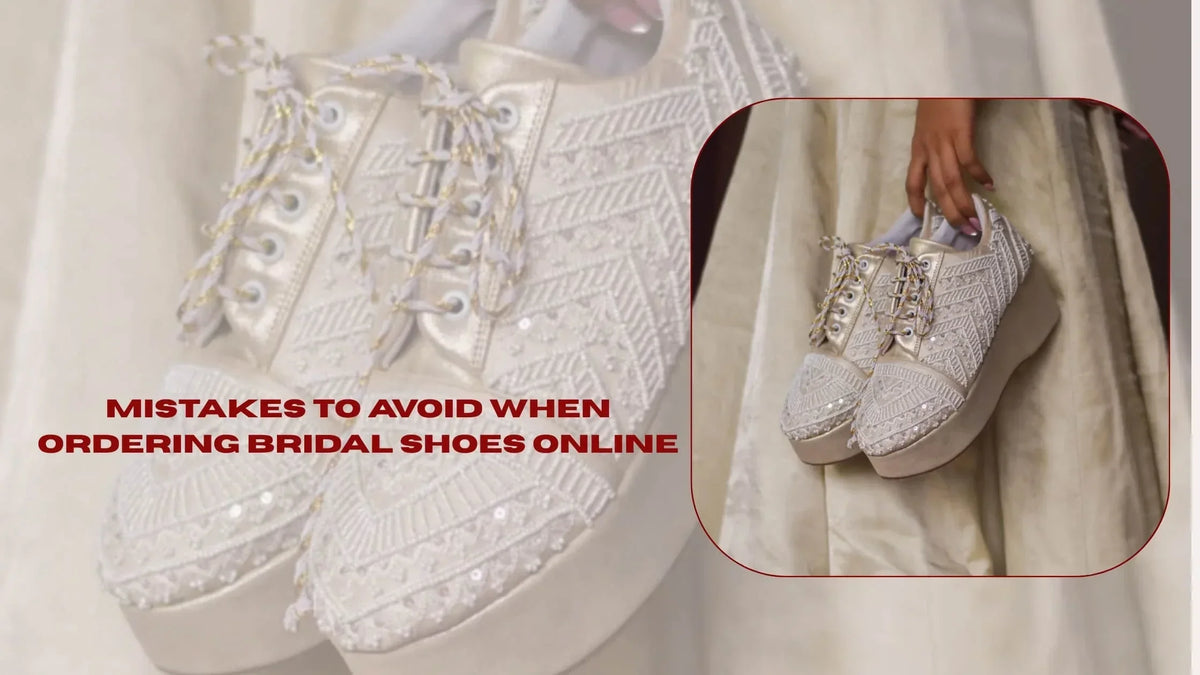 Mistakes to Avoid When Ordering Bridal Shoes Online
