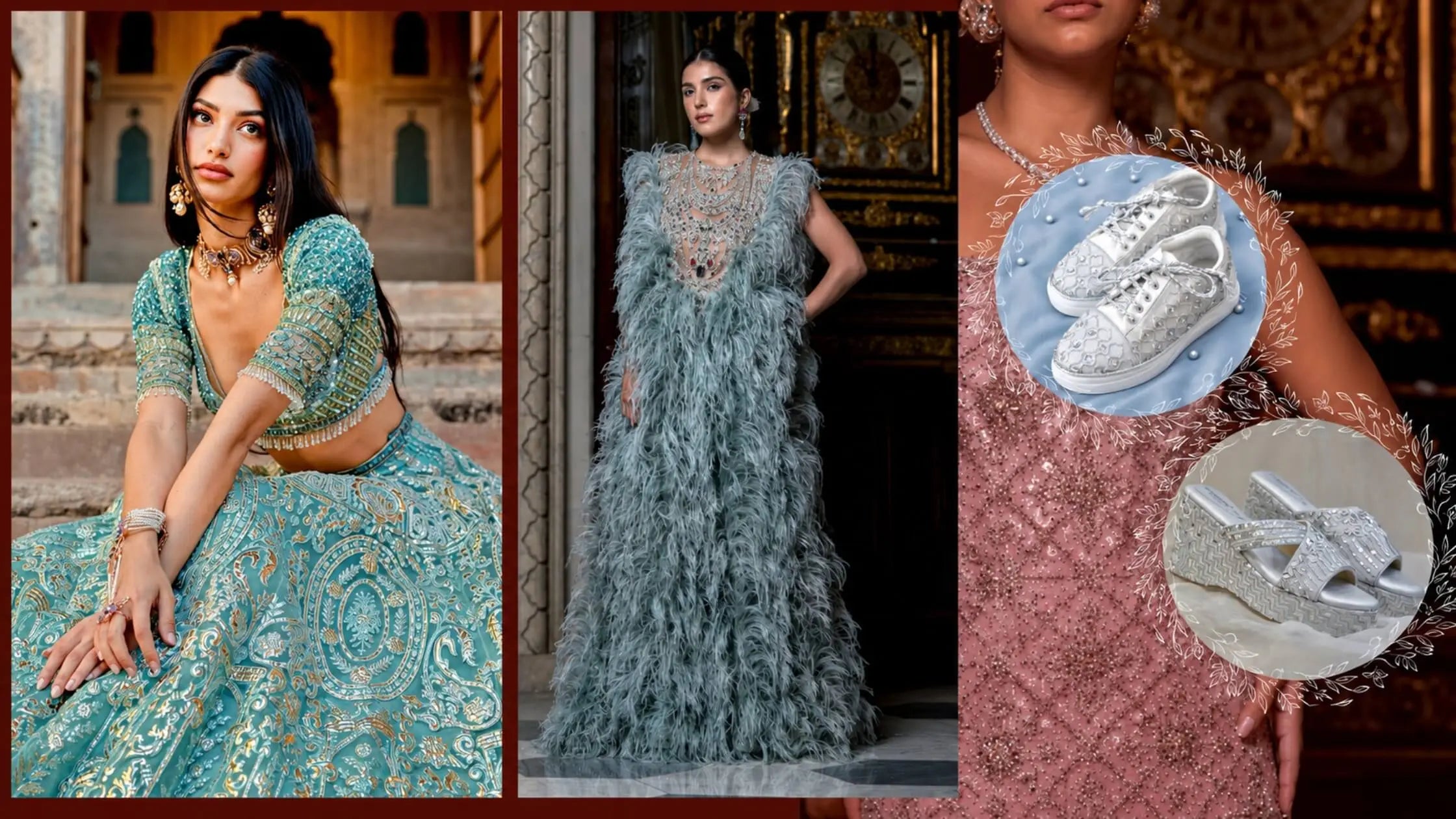 Shoes to Wear with Falguni Shane Peacock Outfits