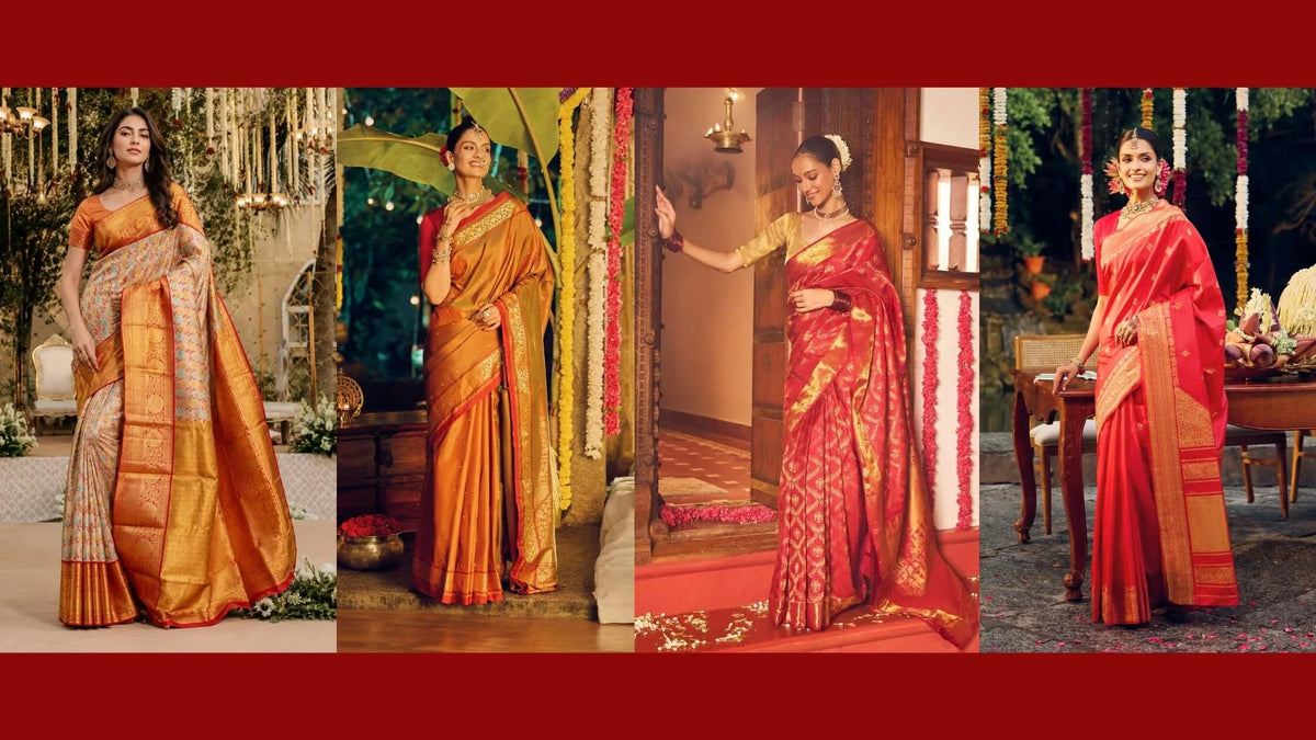 What Shoes to Wear with Nalli Silk Sarees for Weddings