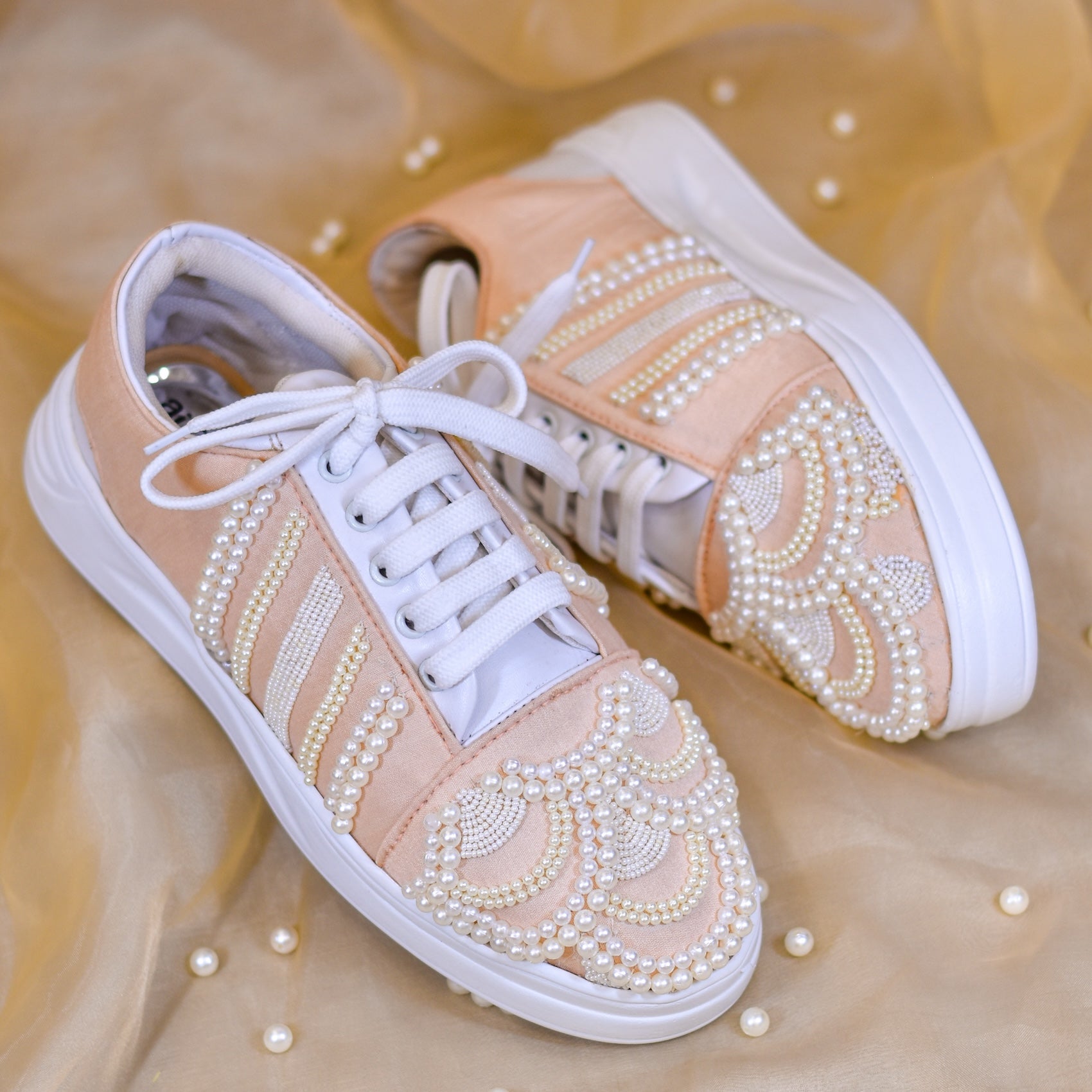 Wedding Sneakers for a comfortable sangeet for bride to be