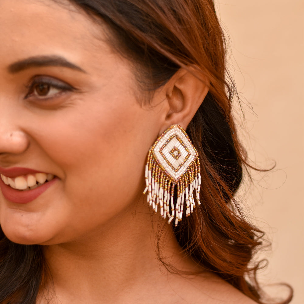 Hand crafted earrings for all day wear