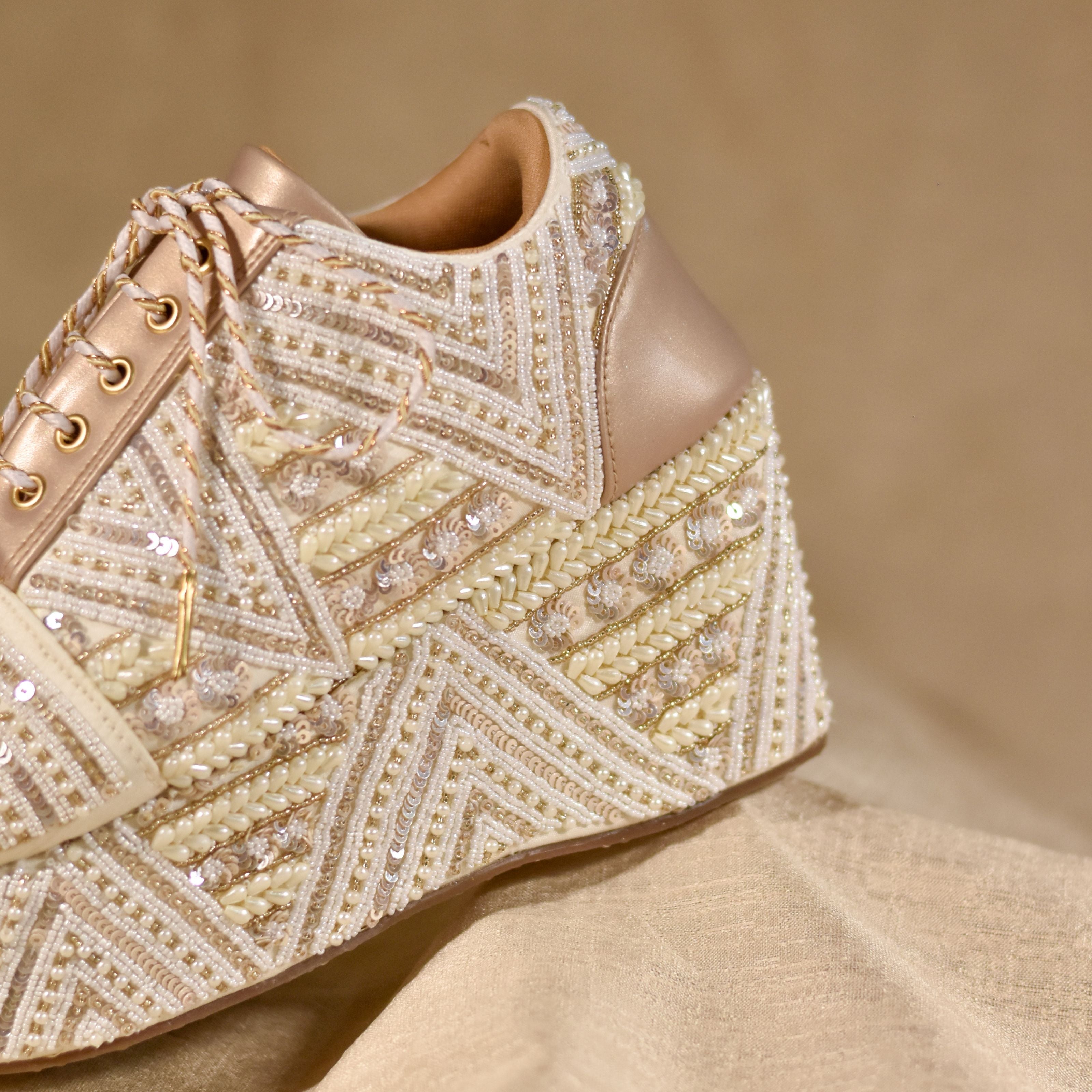 High Heel Sneakers for Indian Wedding Celebration