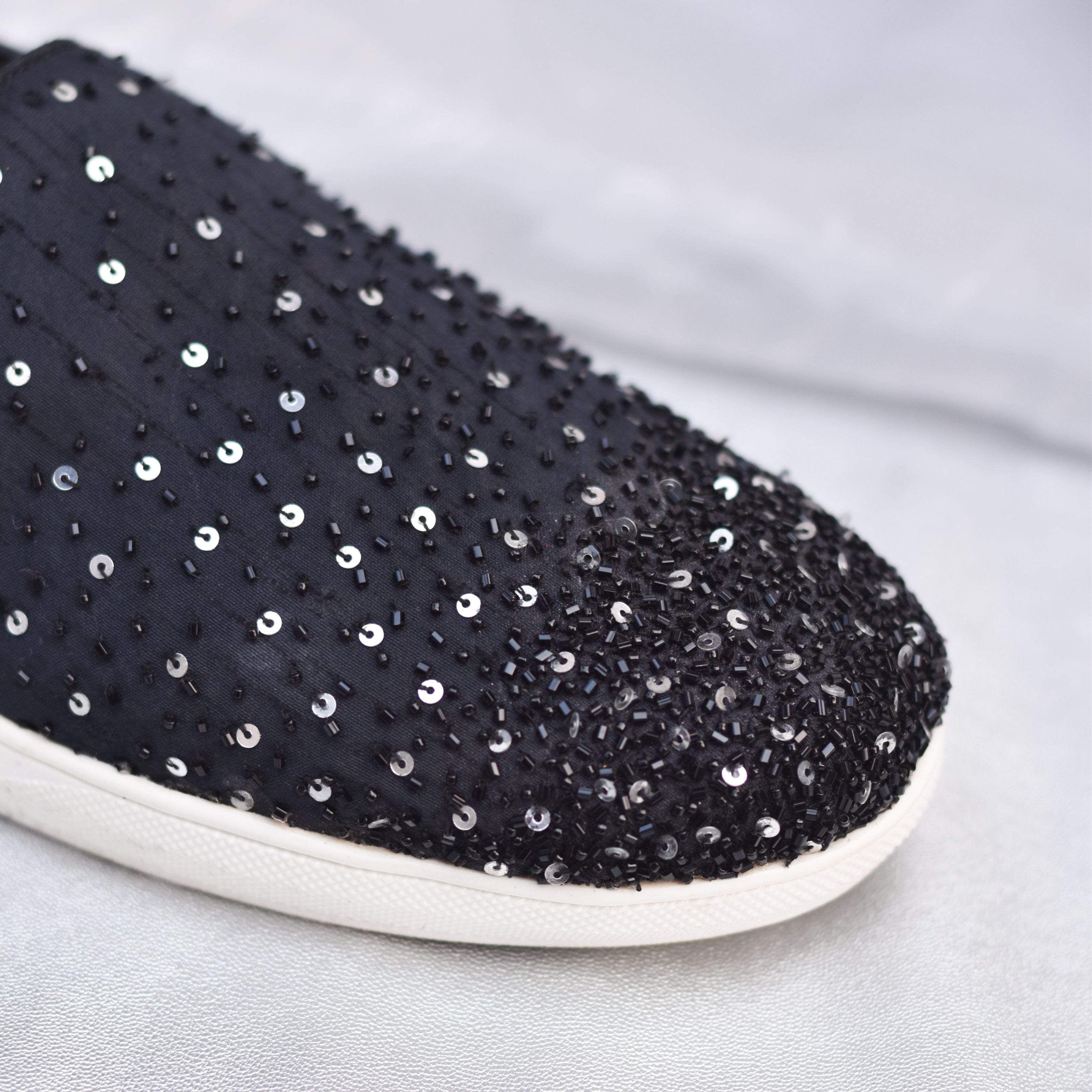 Stylish cocktail and sangeet sneakers combining bold design, comfort, and dance-floor energy.
