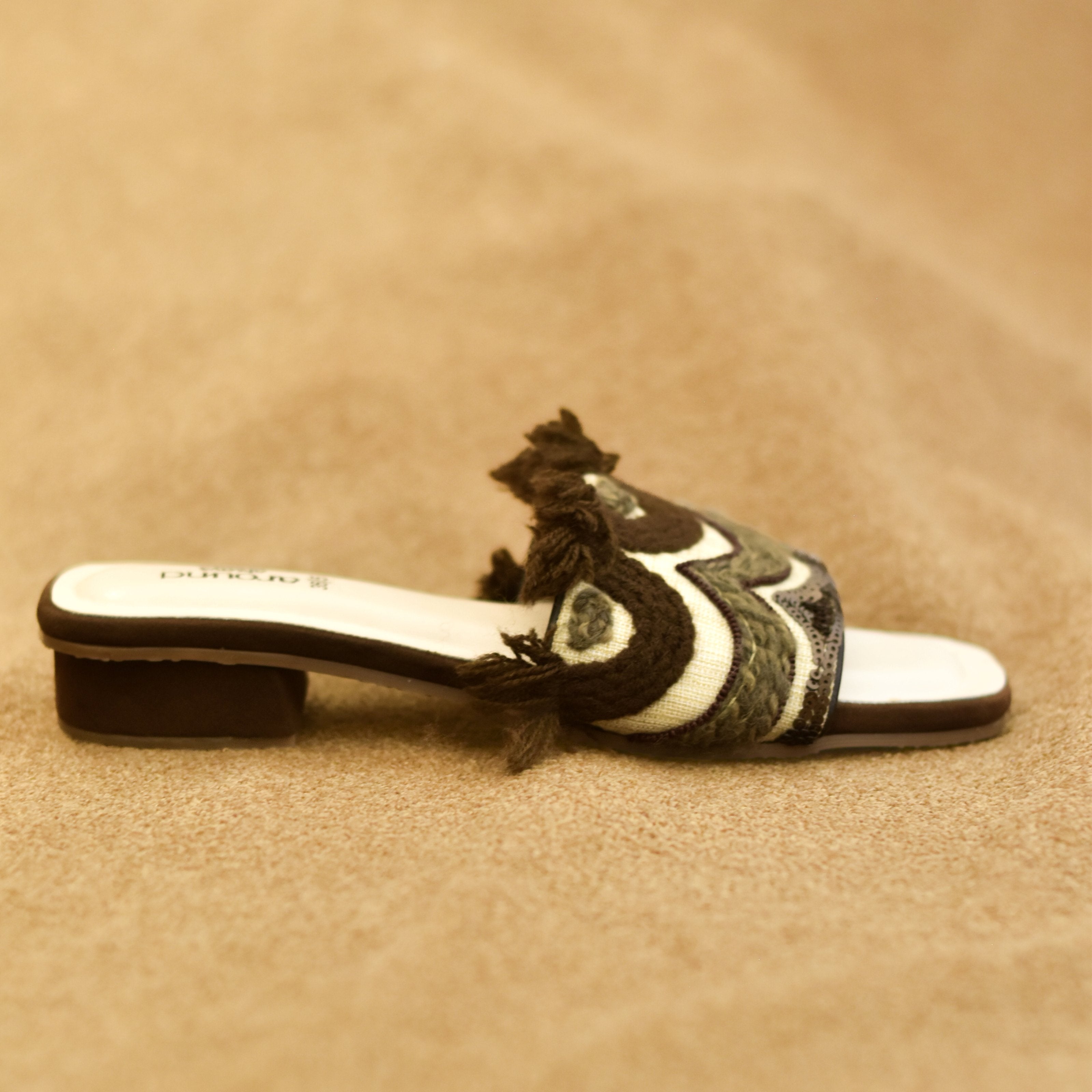 stylish brown bride sandals india