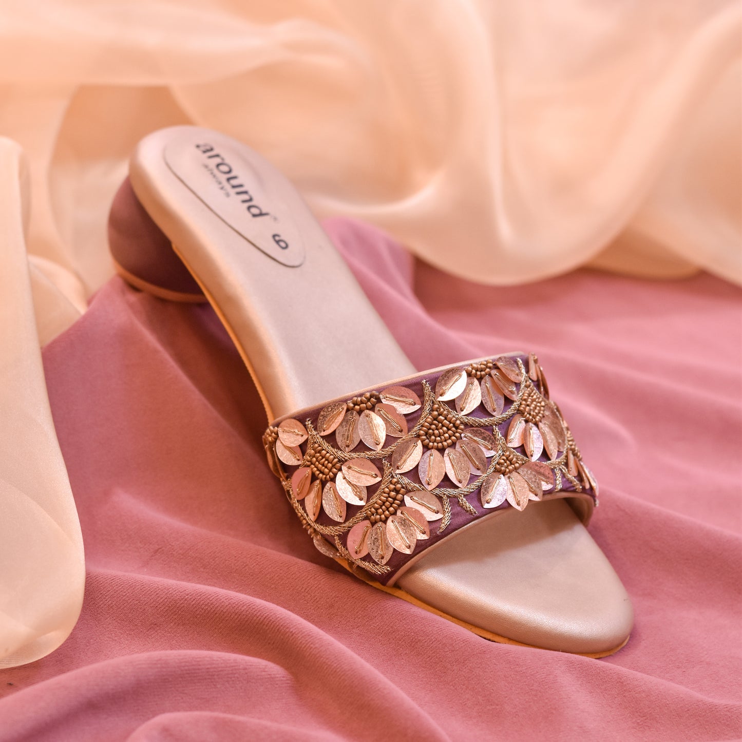 Premium and stylish embroidered occasion wear sandals
