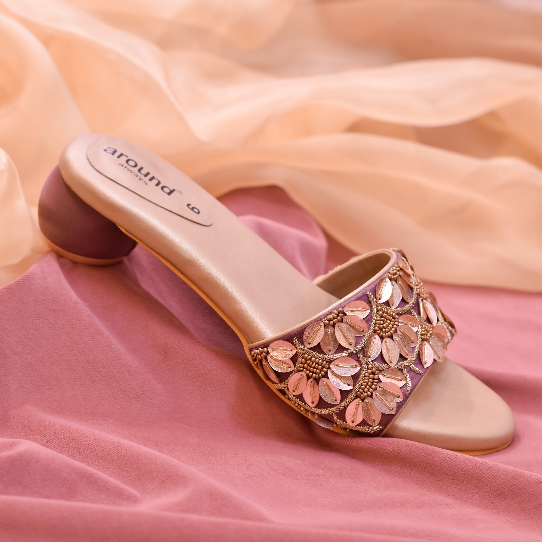 Premium and stylish embroidered occasion wear sandals