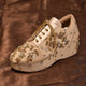 Stardust sneaker wedges