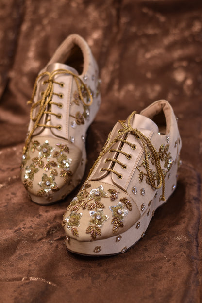 Trendy Sneaker Shoes for Indian bride to be