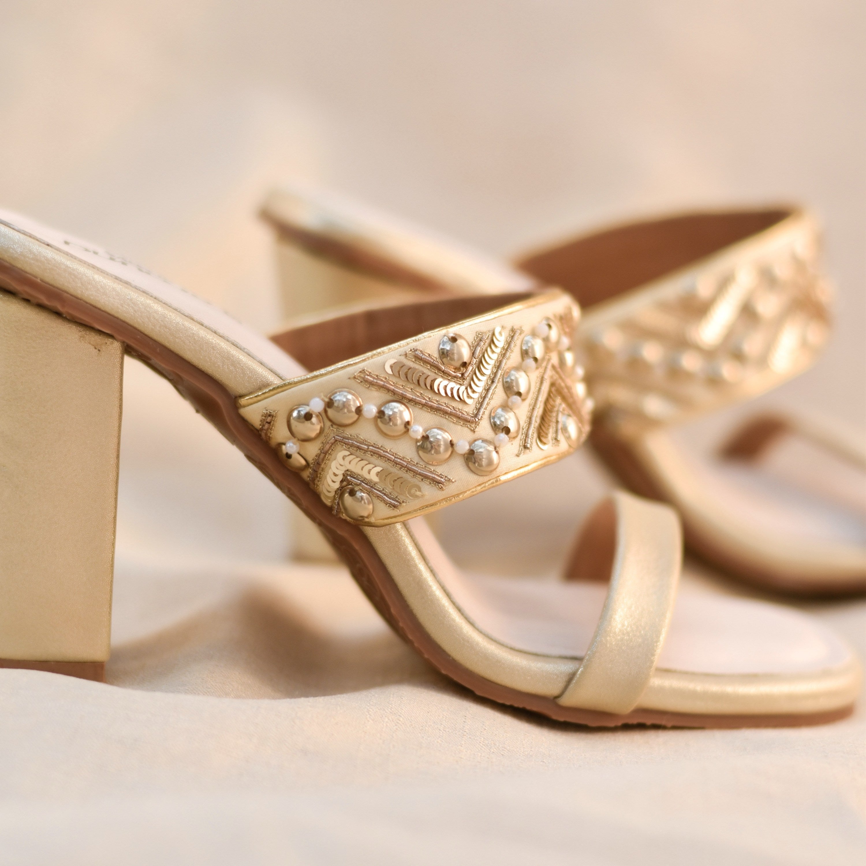 Sleek double strap sandals with anti-skid sole and comfortable cushioning