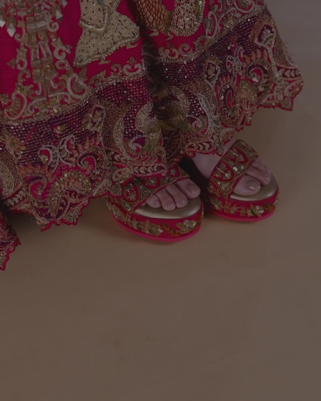 Premium Wedding Heels great for a Sabyasachi Bride