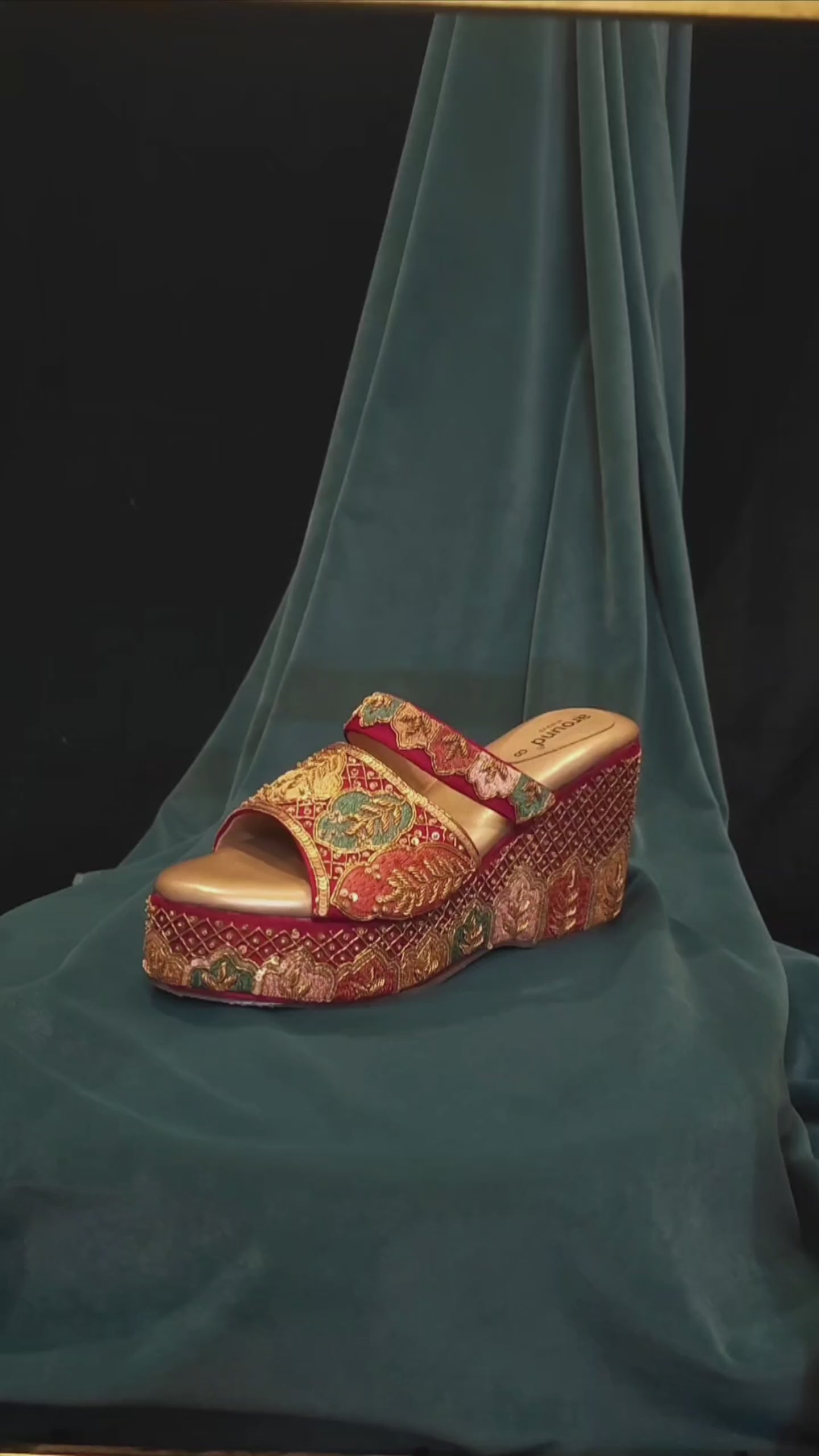 Exquisite Indian Heels for Couture brides from Sabyasachi and the like