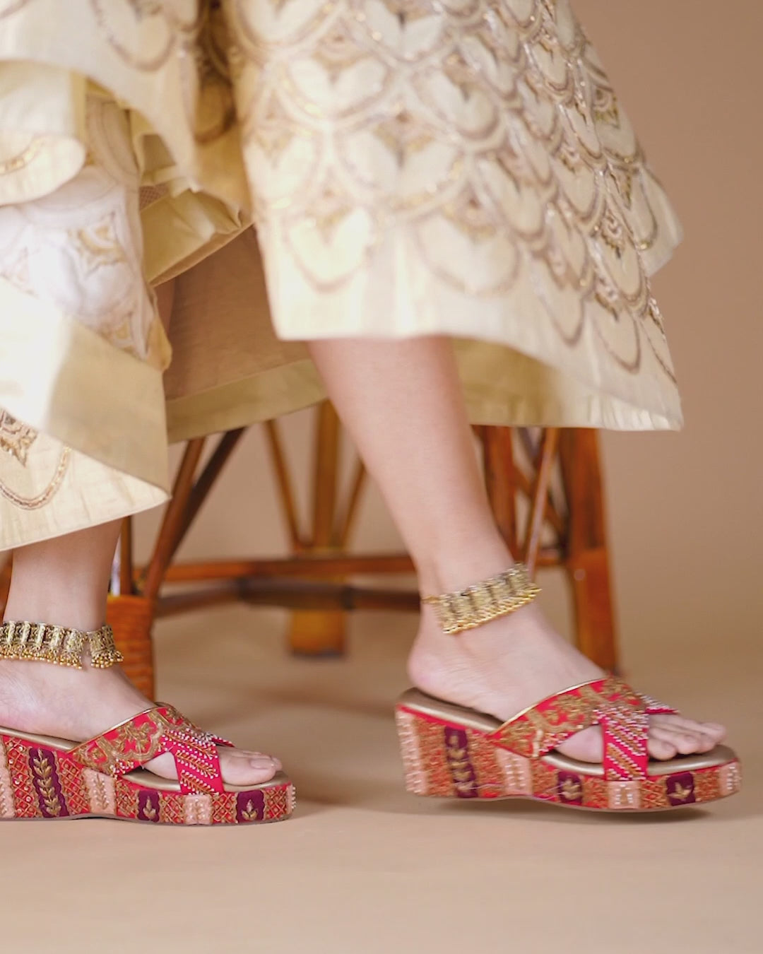 Comfortable high heel shoes for brides globally