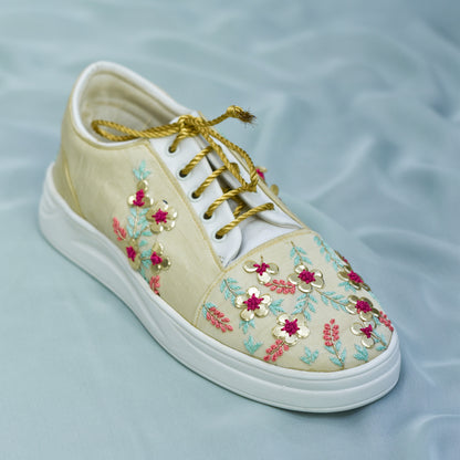 Stylish casual and ethnic sneakers for girls