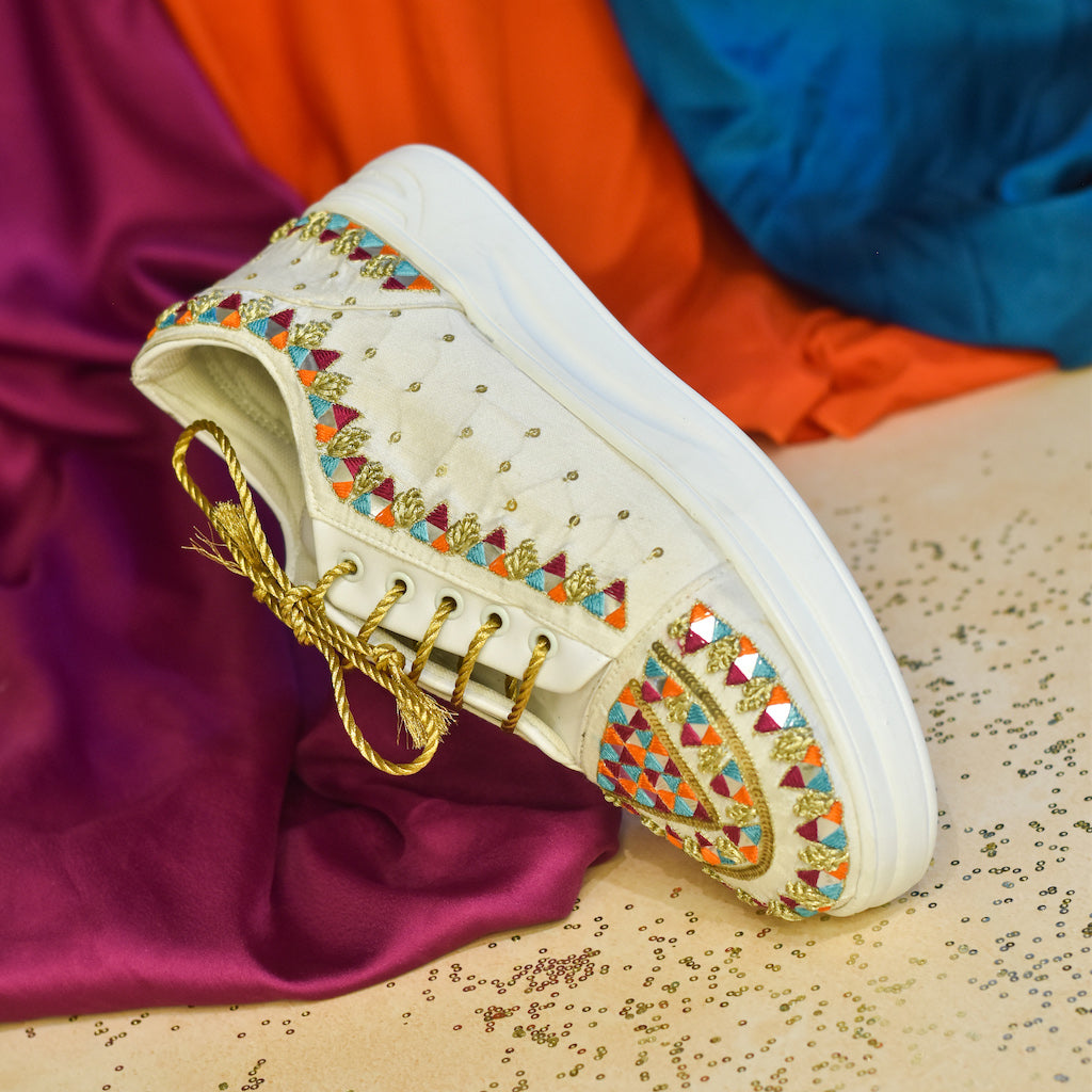 Trendy bridal sneakers for Indian weddings