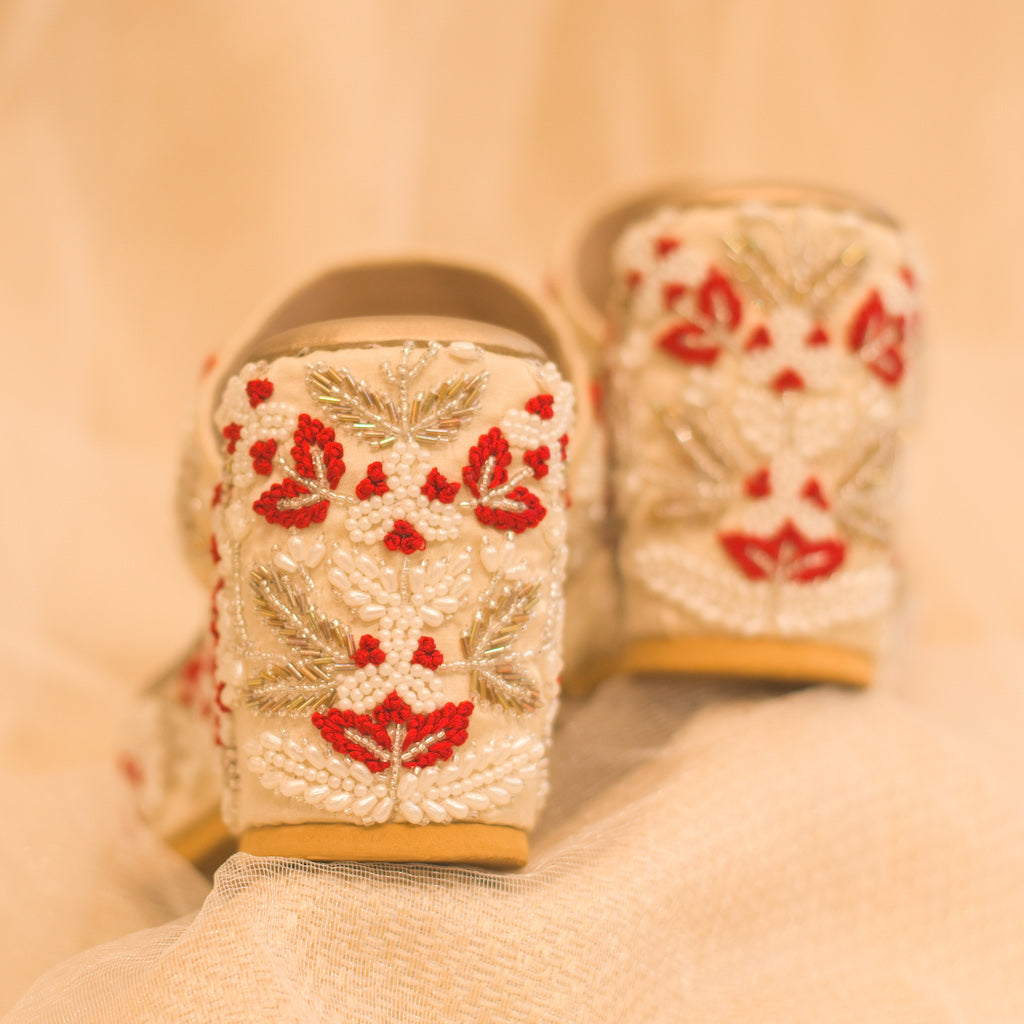 Handmade Bridal Heels for Indian Brides across the globe