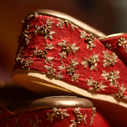 Wedge heels from India for weddings