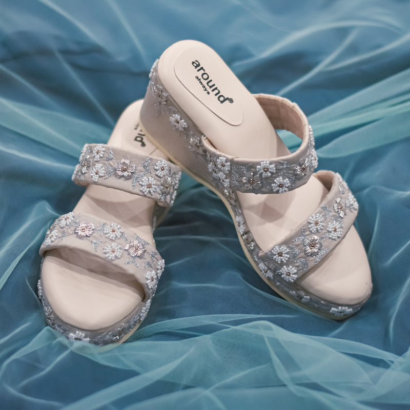 Premium Silver Wedges for Parties