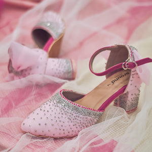 Handembroidered designer wedding sandals