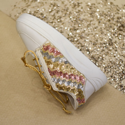 Designer party sneakers for girls and brides