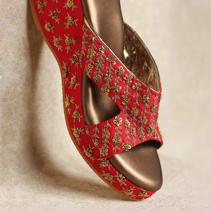 Designer bridal footwear from India